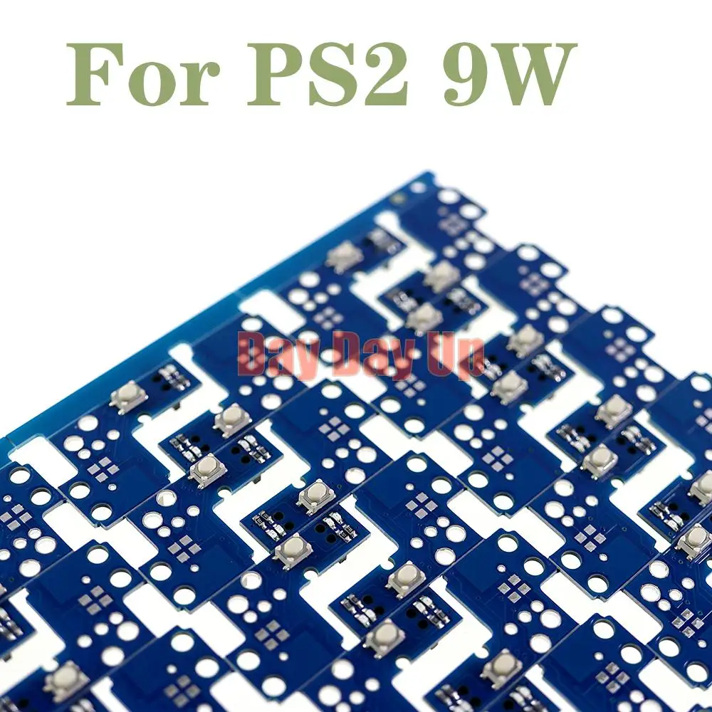 1 قطعة تشغيل/إيقاف الطاقة إعادة تعيين التبديل لوحة دوائر كهربائية 9 واط 9000x90000 ل PS2 Playstation2 سليم 7 واط 70000 استبدال إصلاح أجزاء
