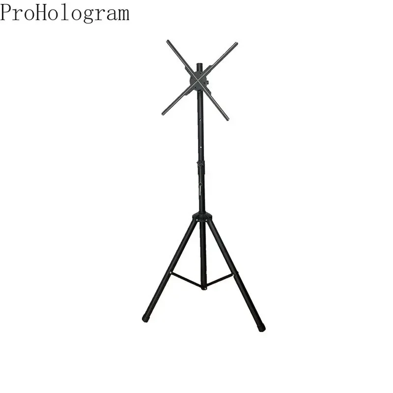 3D Projector Fan Stand Tripod Portable Advertising Fan Tripod Stand for 3d Hologram Fan Projector Adjustable Bracket Stand