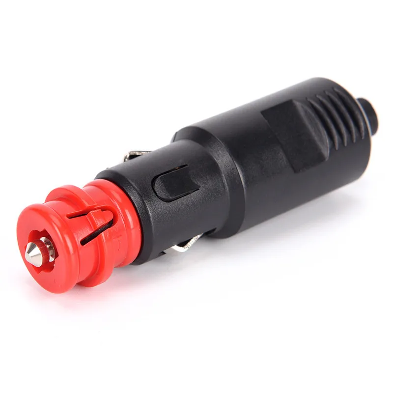 

1pcs Universal 12V-24V Car Cigarette Lighter Plug Socket Power Plug Connection Cigaret Socket Adaptor Male Plug Accessories