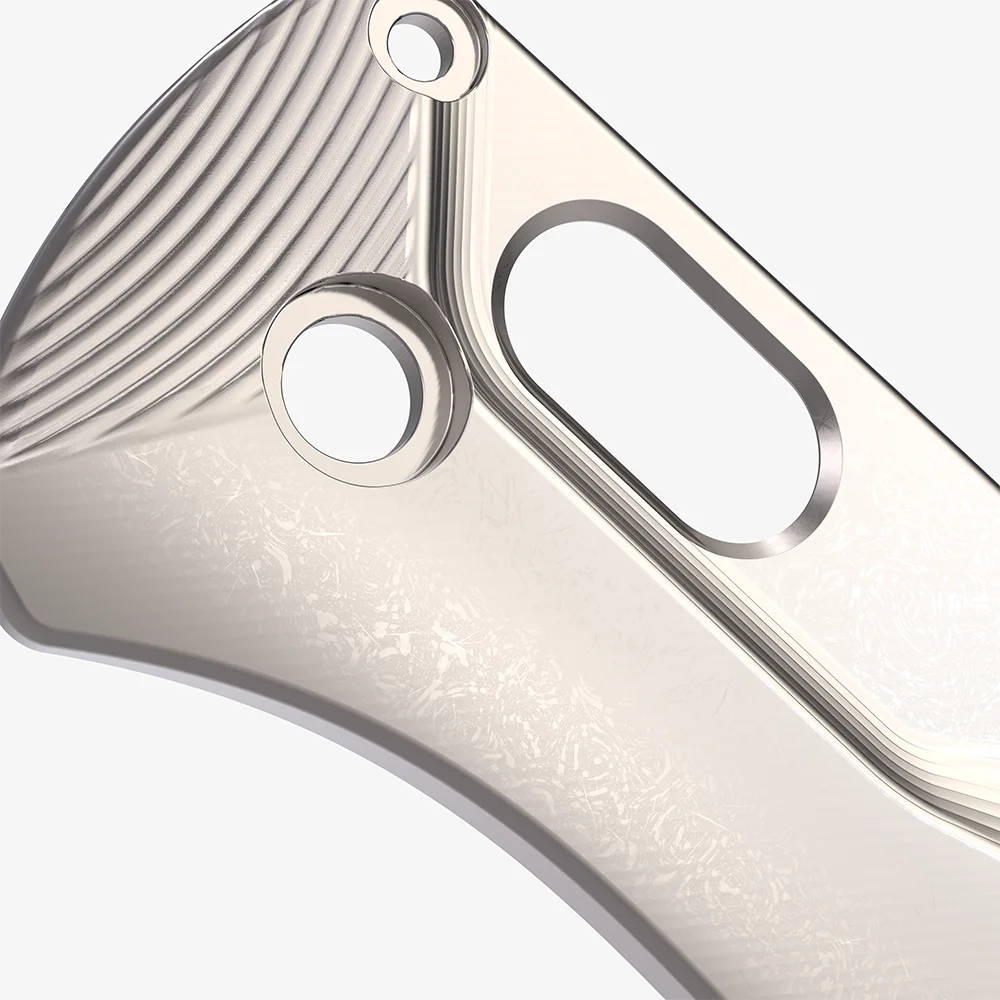 Bilance in titanio Crossfade personalizzate per Bugout da banco