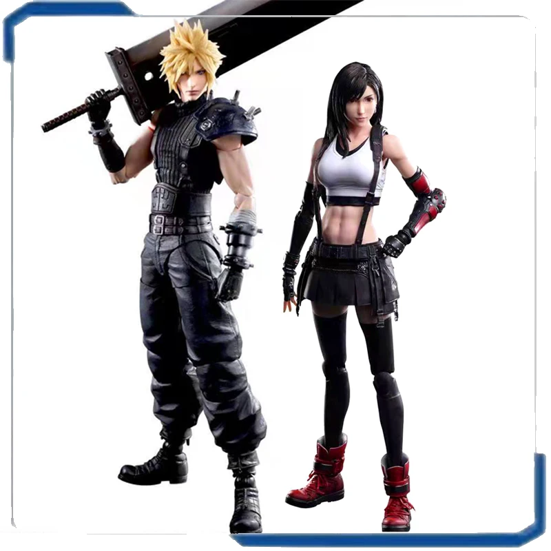 PA originale originale modificata da Playarts modificata da Cloud Tifa Final Fantasy FF7 collezione di figure mobili regalo di festa