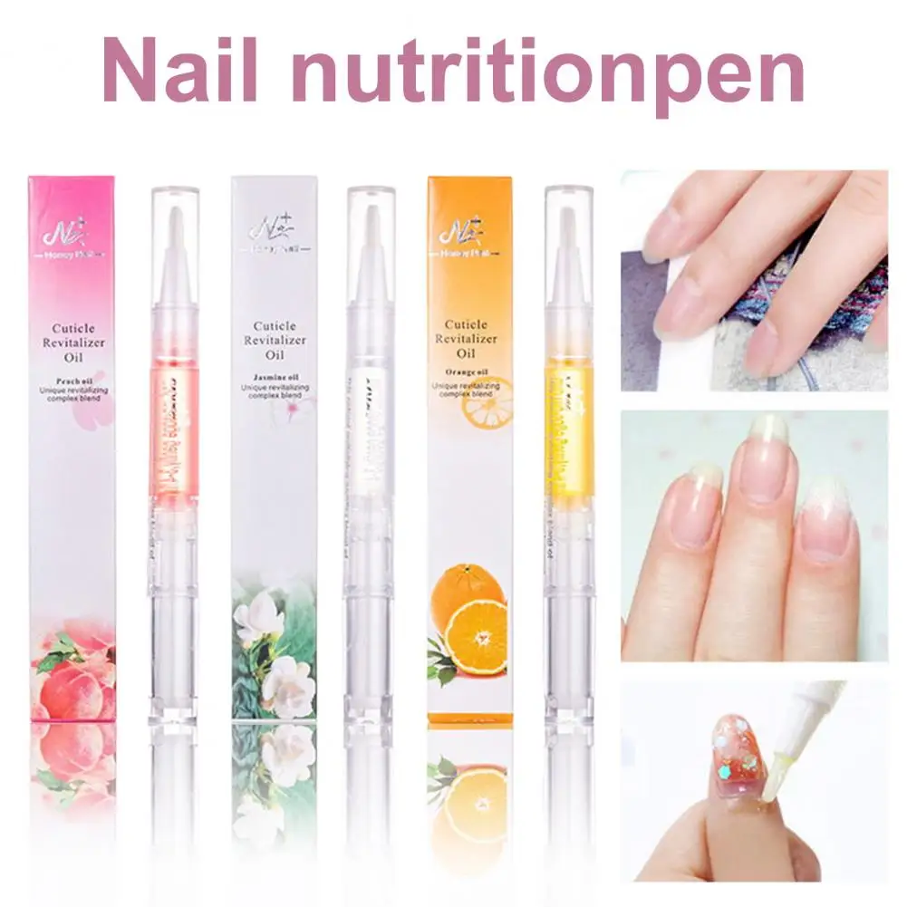 Nail Nutrition Pen Various Flavors Nails Cuticle Oil Pen Softens And Strengthens Nails Moisturizes Skin Healthy Nail Care Kit