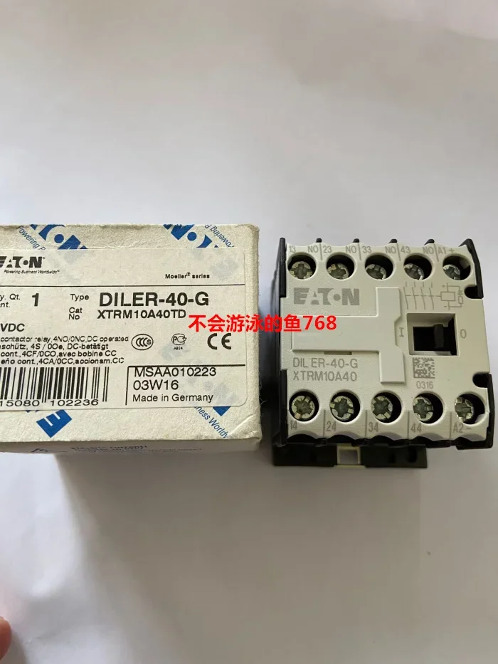 

2025.5 New Original Imported DC Contactor Eaton Golden Bell Muller EATON DILER-40-G 24VDC