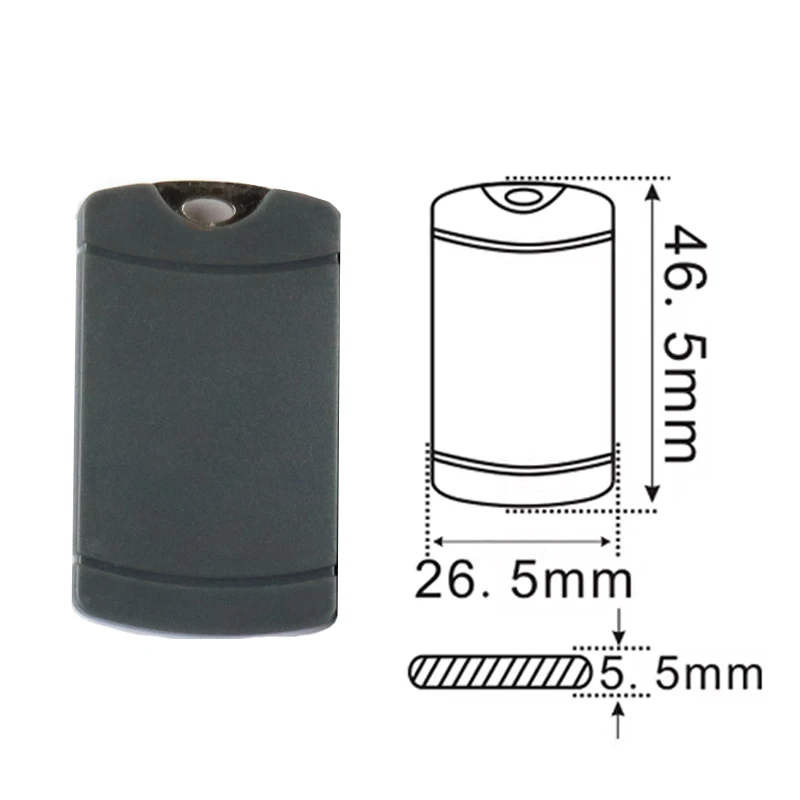 125KHz Rewritable Key Cards Keyfob RFID T5577 Changeable Writable Key Tags