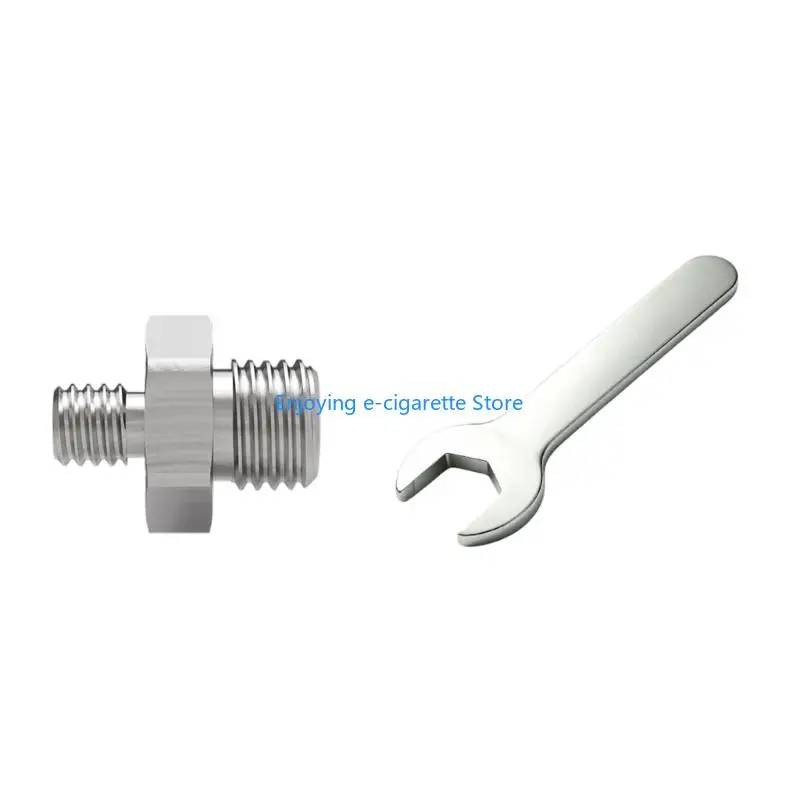 Befestigungsschraubenkupplung für Kameraausrüstung, Metall 1/4-20 männlich mit Werkzeuggriff Y4QF – Detail 2