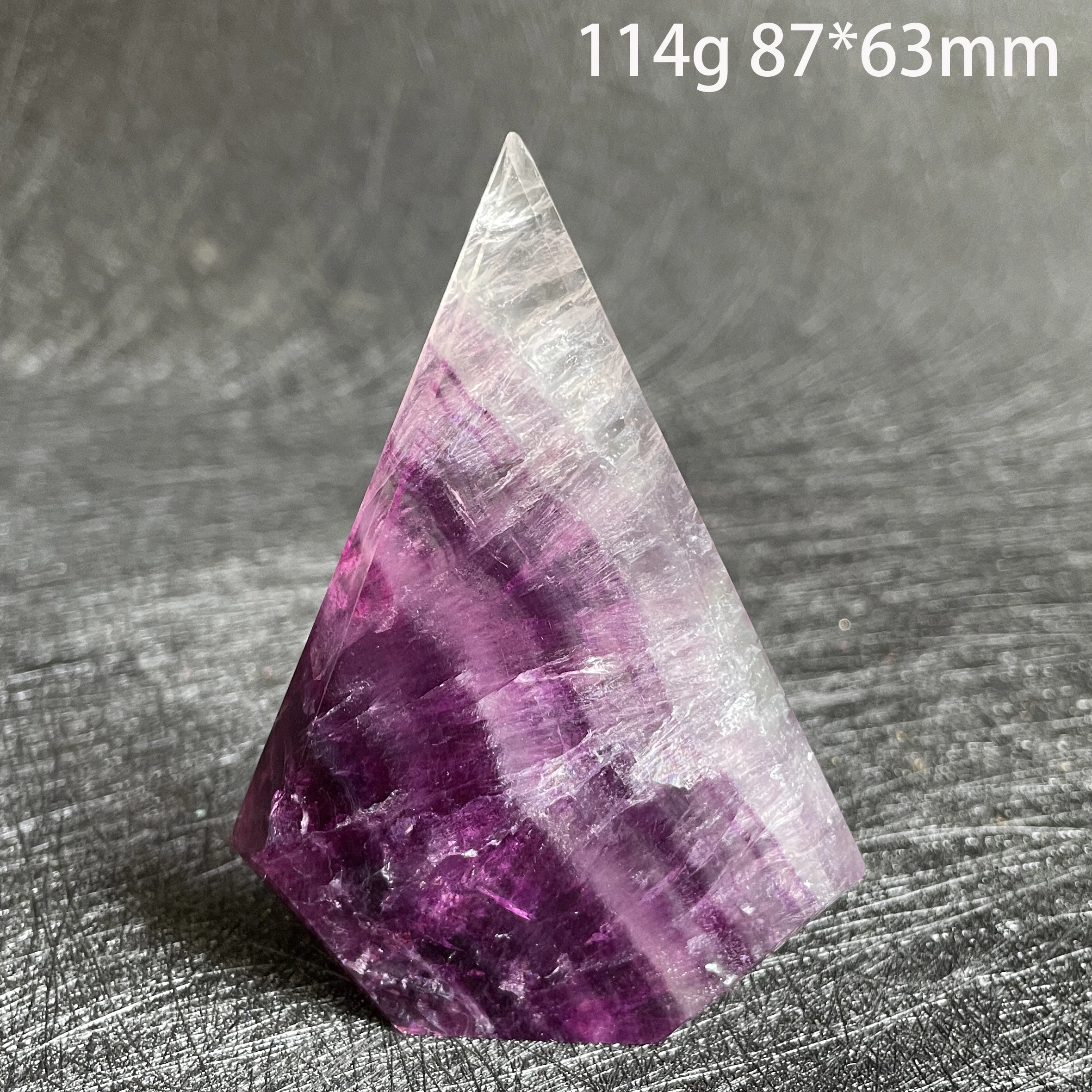 Natural Stone Colorful Fluorite Wand Point Decoration Polished Quartz Crystal Tower Reiki Healing Gift Obelisk