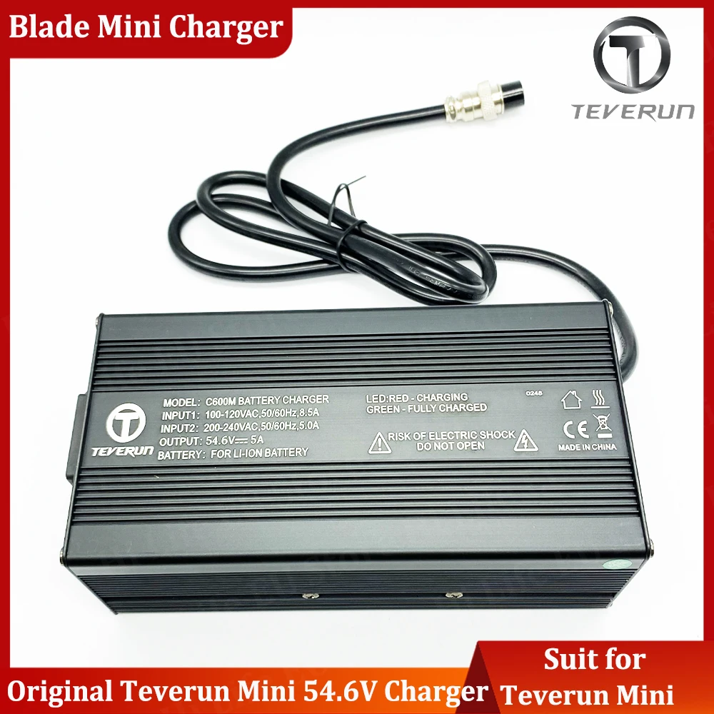 Original Blade Mini Pro 54.6V 5A Charger Teverun Mini Pro Charger for Teverun Mini Pro with Minimotor EY3 Display