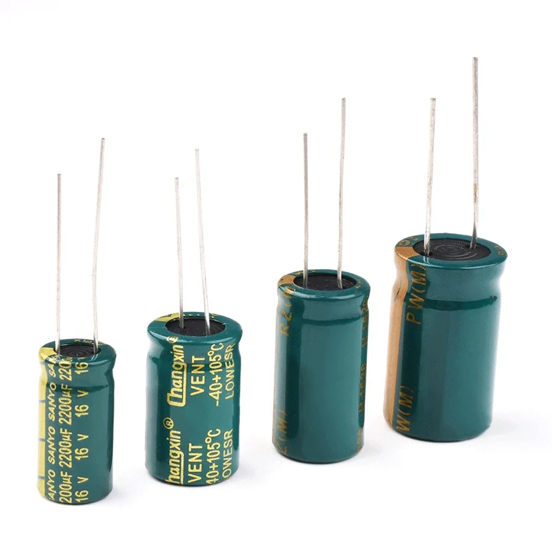 10pcs 16V DIP Aluminum Electrolytic Capacitor 10uf 22uf 33uf 47uf 100uf 220uf 330uf 470uf 680uf 1000uf 1200uf 1500uf 1800uf