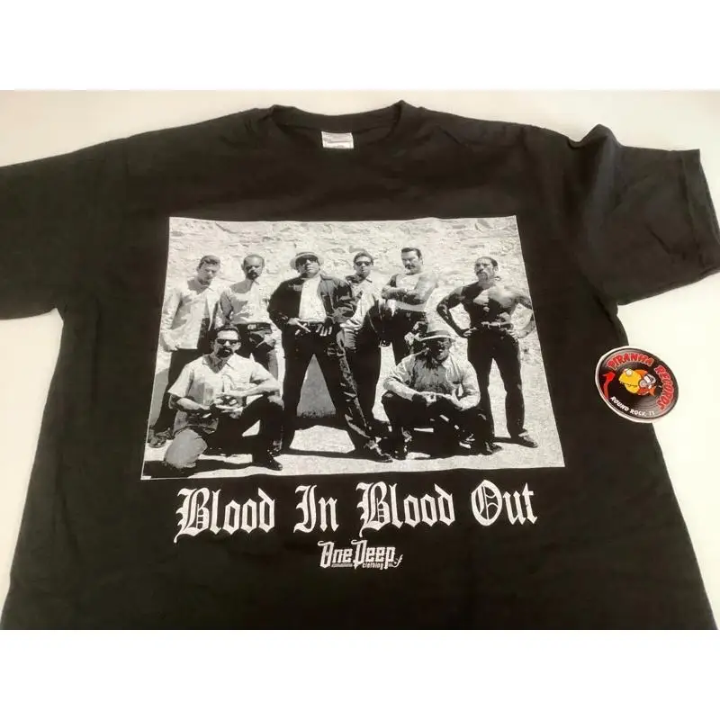 

Blood In Out La Onda Black T Shirt Small 4Xl One Deep Piranha Records