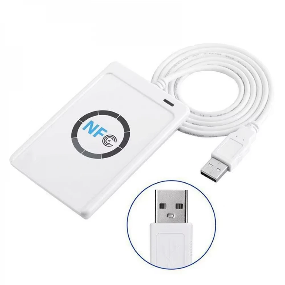 Replicatore NFC Lettore di smart card USB Scrittore Lettore di schede di controllo accessi per fotocopiatrici di carte senza contatto da 13,56 mhz