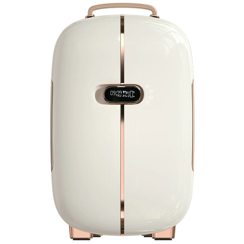 

New 12L mini cosmetics refrigerator double door small beauty refrigerator retro portable