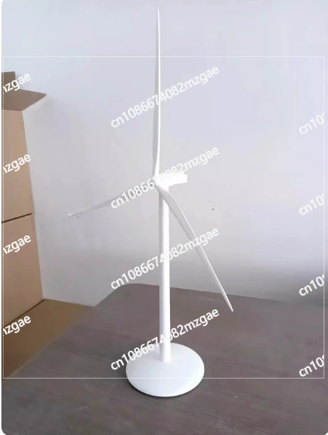 Home Decoration Ornament Crafts Electric Fan Model Wind Turbine Gift Model Desk