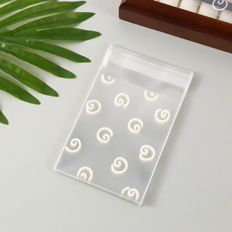 50 Stück OPP 8x10cm Transparente Niedliche Selbstklebende Beutel Geschenkbeutel Selbstklebende Plastiktüten für Anime-Pins, Kpop-Abzeichen, Kekse, Süßigkeiten – Detail 5
