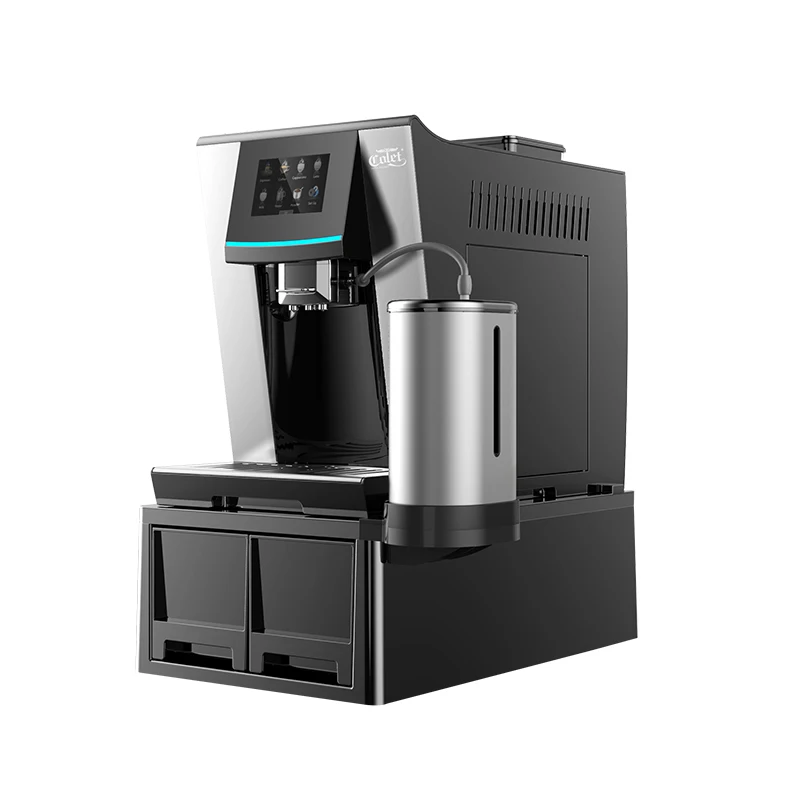 High technology touch screen function coffee machine for cafe