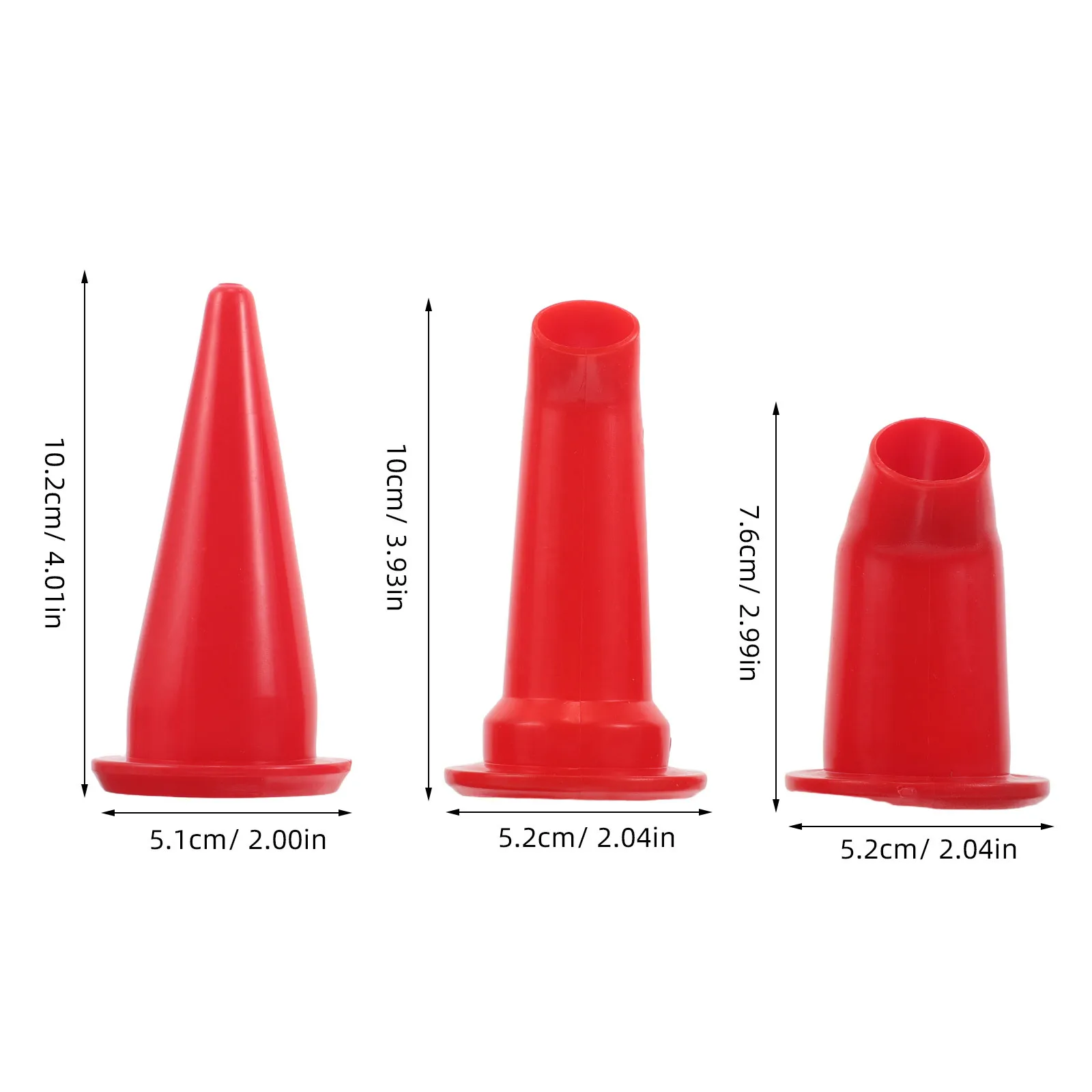 فوهة الغراء الزجاجية مجموعة أدوات توزيع مانع التسرب من السيليكون الشفاف للبناء وملحقات أدوات تعبئة مانع التسرب بنفسك #2