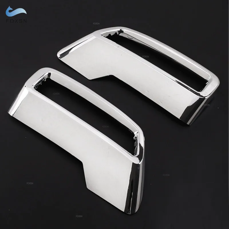 Для Peugeot 3008 4008 5008 2017 2018 2019 2020 2021 ABS серебристый задняя выхлопная труба глушитель торцевая труба декоративная крышка