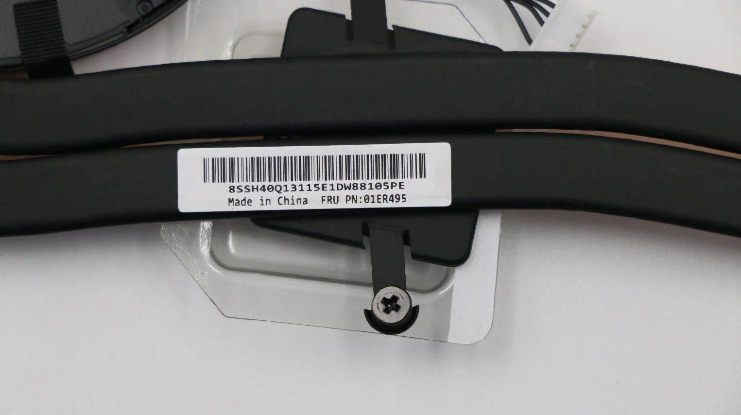 Imagem -03 - Original para Laptop Lenovo Thinkpad T580 P52s Cpu Ventilador Dissipador Radiador 01er495 01er496 Novo