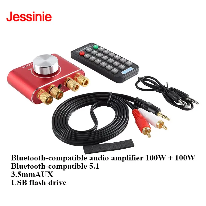 xy-x100h-100w-2-ブルートゥース対応スピーカーオーディオアンプ-bt-51-aux-usb-uディスク-hifi-ステレオオーディオアンプモジュール-tpa3116