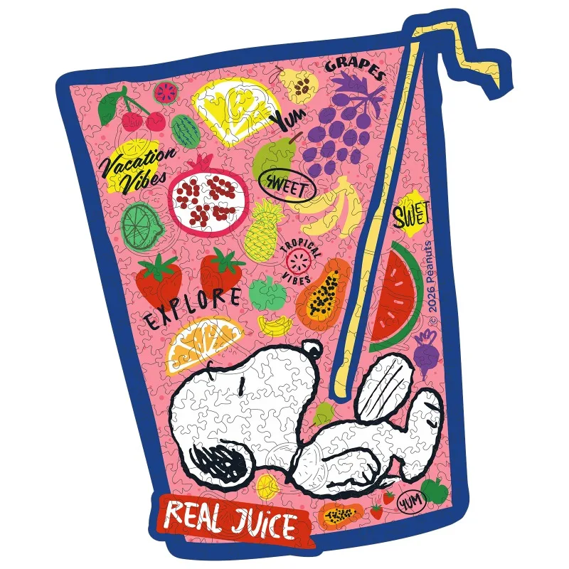 

Official Peanuts Snoopy Jigsaw Puzzle 9.8*11.8in High Quality Wooden Toy Educational & Brain Training Wall Art for Adult Gifts