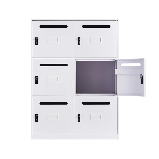 Locking Steel 4-drawer Vertical  Metal File Cabinet Slide Door Divider for Document