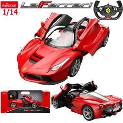 RASTAR Ferrari Laferrari RC Car Supercars  1:14 Scale 4.8V 600mAh LED Lights Open The Doors Toys Gifts For Child Adult