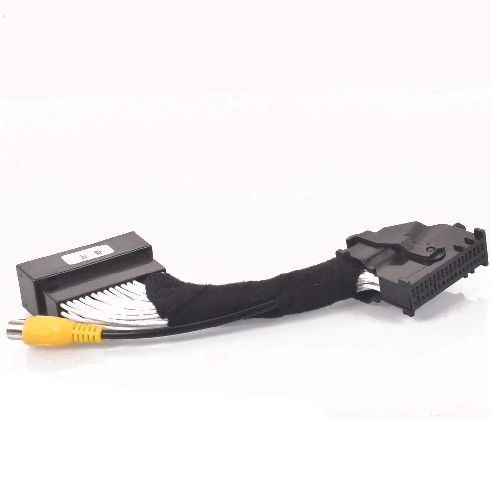 Car Navigation System Reversing Rear View Camera Adapter Cables Harness For Ford Mustang EcoSport SYNC 2/3 RCA for Lincoln