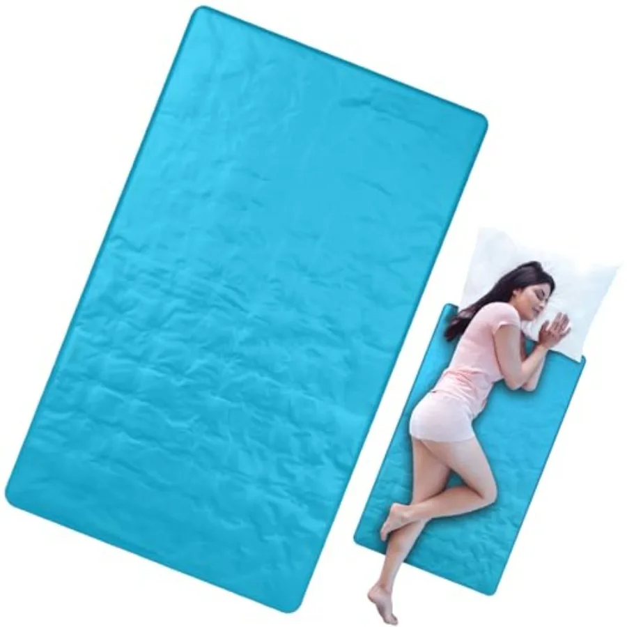 Coolg Pad Mat for Sleep Coolg Mattress Pad Gel for Bed, Relieve Pa, Summer Hot Flashes, Adult, Pets, No Water or Electricity Re
