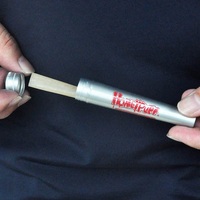 MERCURY 117mm Metal Conical Horn Storage Tube 110mm Rolling Paper Tobacco Filing Sealed Tube Moisture-proof Smoking Accessories