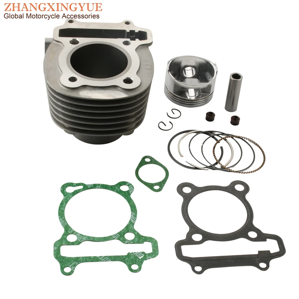 Scooter 61mm Cylinder Block Kit For Sym Cruisym180 XS175T-2 ST175 Fiddle 200 III Symphony ST 200i 200cc 12100-XJA-010 4T