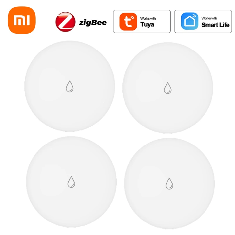 Xiaomi Zigbee Water Sensor Leak Detector Water Flood Sensor Smart Life APP Remote Monitoring Water Leakage Detector Supplies