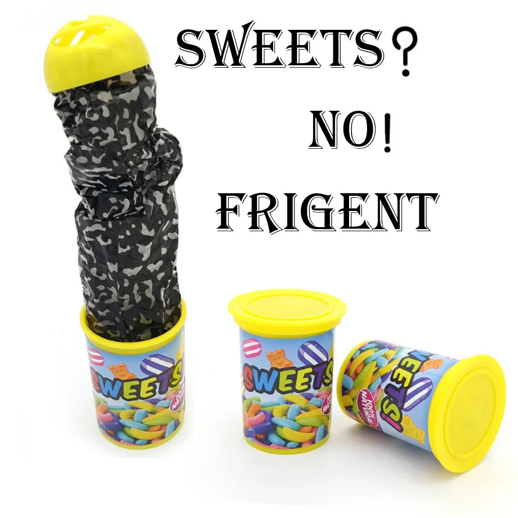 Spoof Funny Scare Small Sweet Candy Scary Toys Funny Party Game Novelty Surprise Prank Joke Fun Classic Toy Gadget For Kid Adult