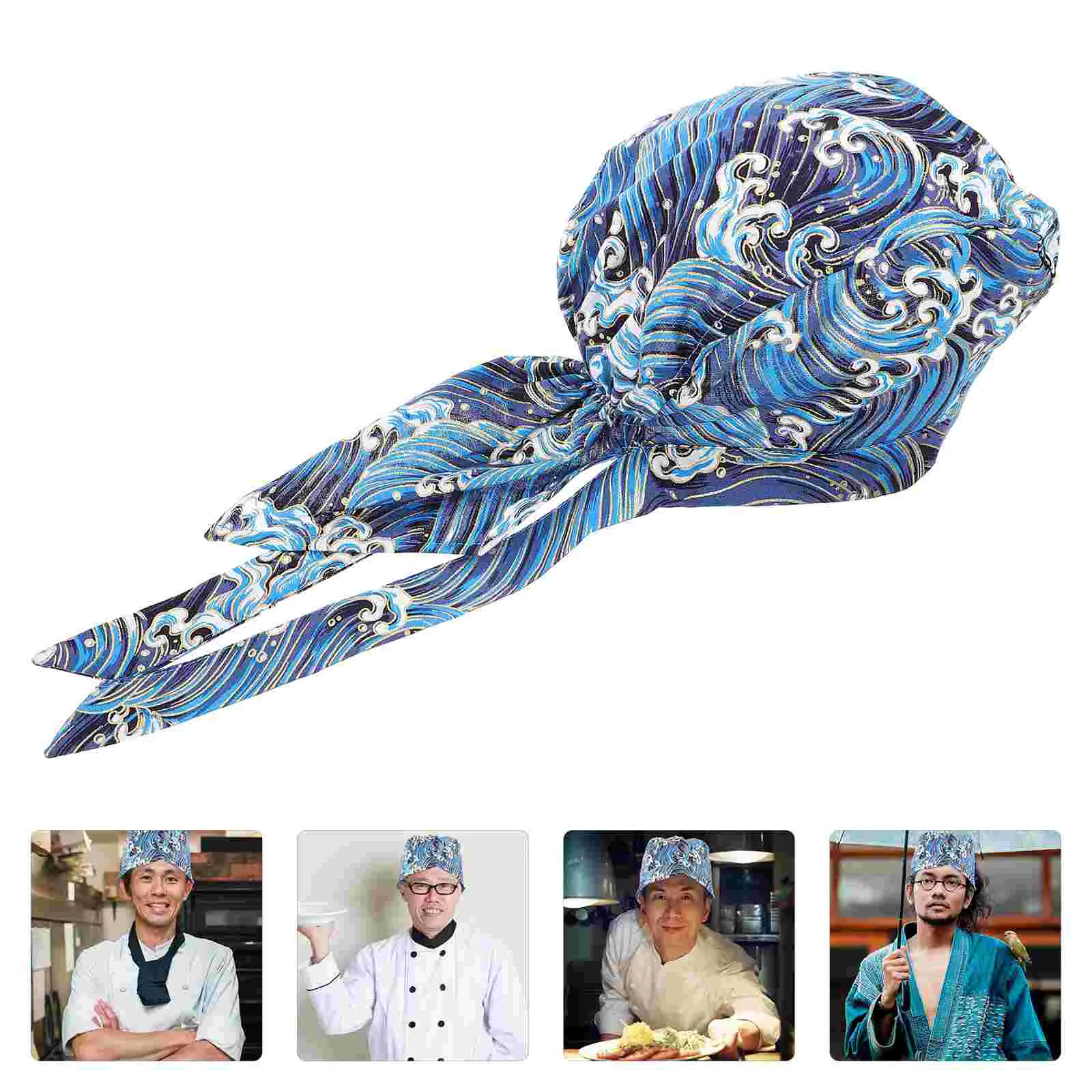 

Japanese Restaurant Chef Hat Accessories Catering for Women Waiter Hats Service Adjustable Cap