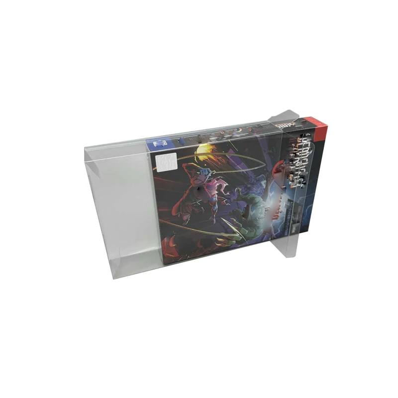 Transparent Clear Box for Dead Cells Return to Castlevania Limited JP Version PET Plastic Storage box Transparent Display Box