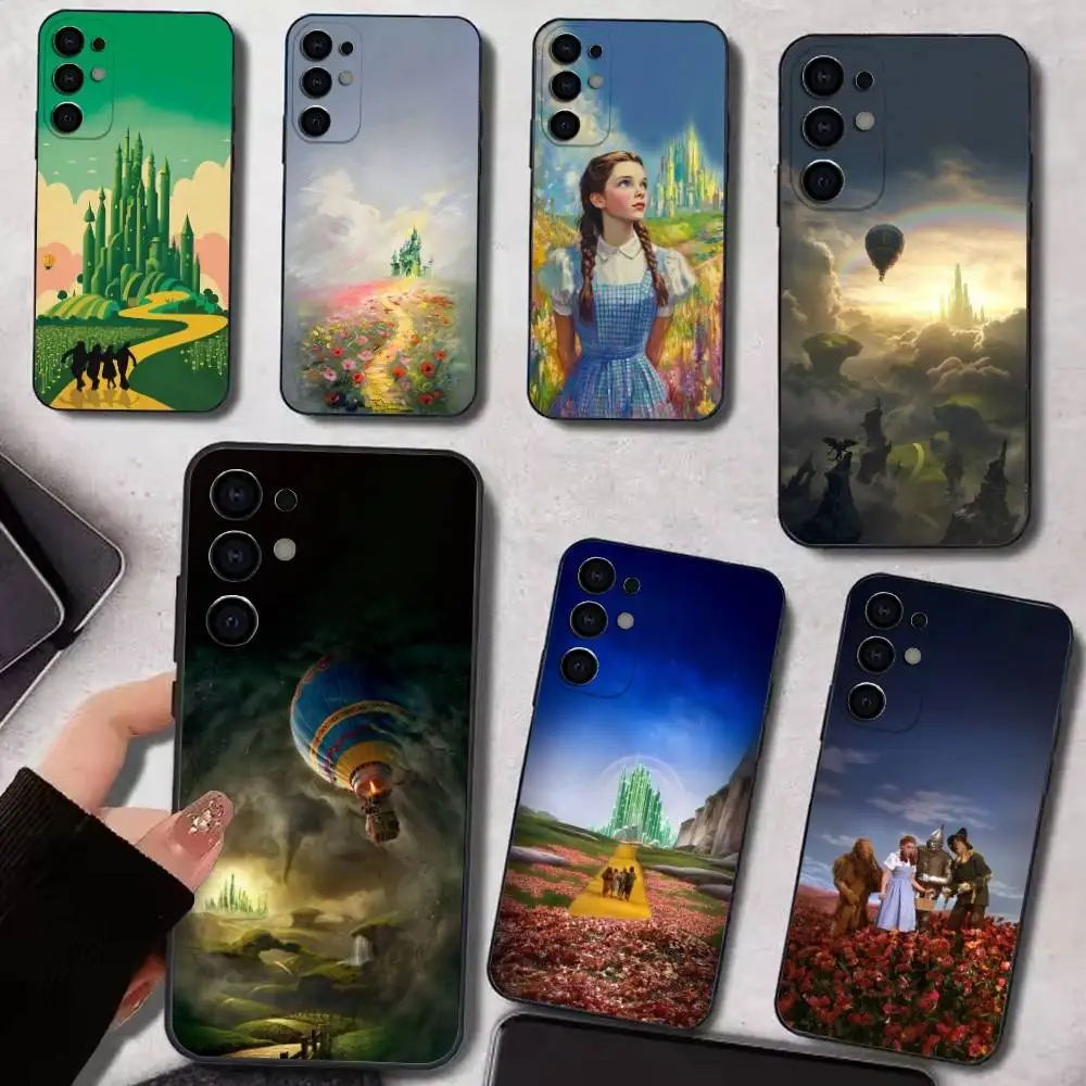 

The W-Wizard of O-OZ the Great Phone Case For Samsung S25,S24,S21,S22,S23,S30,Ultra,S20,Plus,Soft Silicone Black Cover