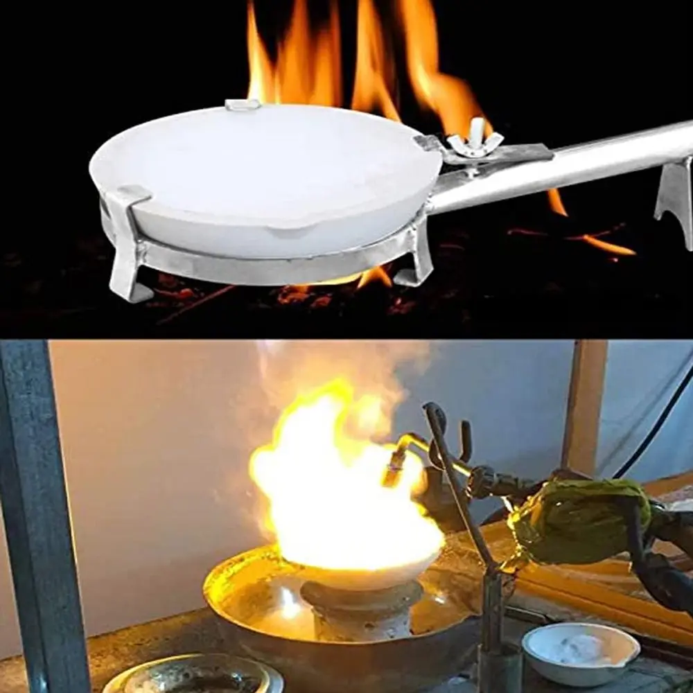 

Silica Multi-functional Jewelry Equipment Molten Gold Bowl Jewelry Casting Container Melting Crucible Quartz Bowl