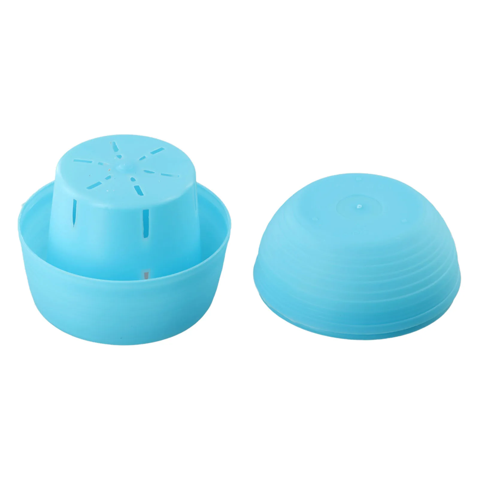 Column Style For Mini Plant Pots 10 Pack with Built-in Water Reservoir and Bottom Drain Holes for Indoor Plant Display