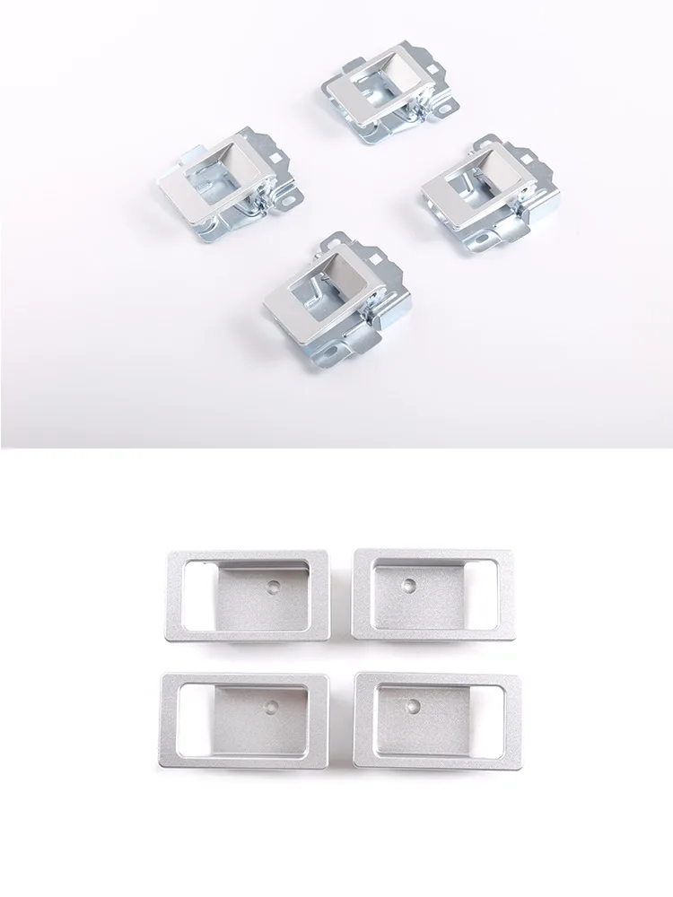 For Land Rover Defender 90 110 2004-18 Aluminum Alloy Car Door Inner Door Bowl Door Handle Decoration Replacement Accessories