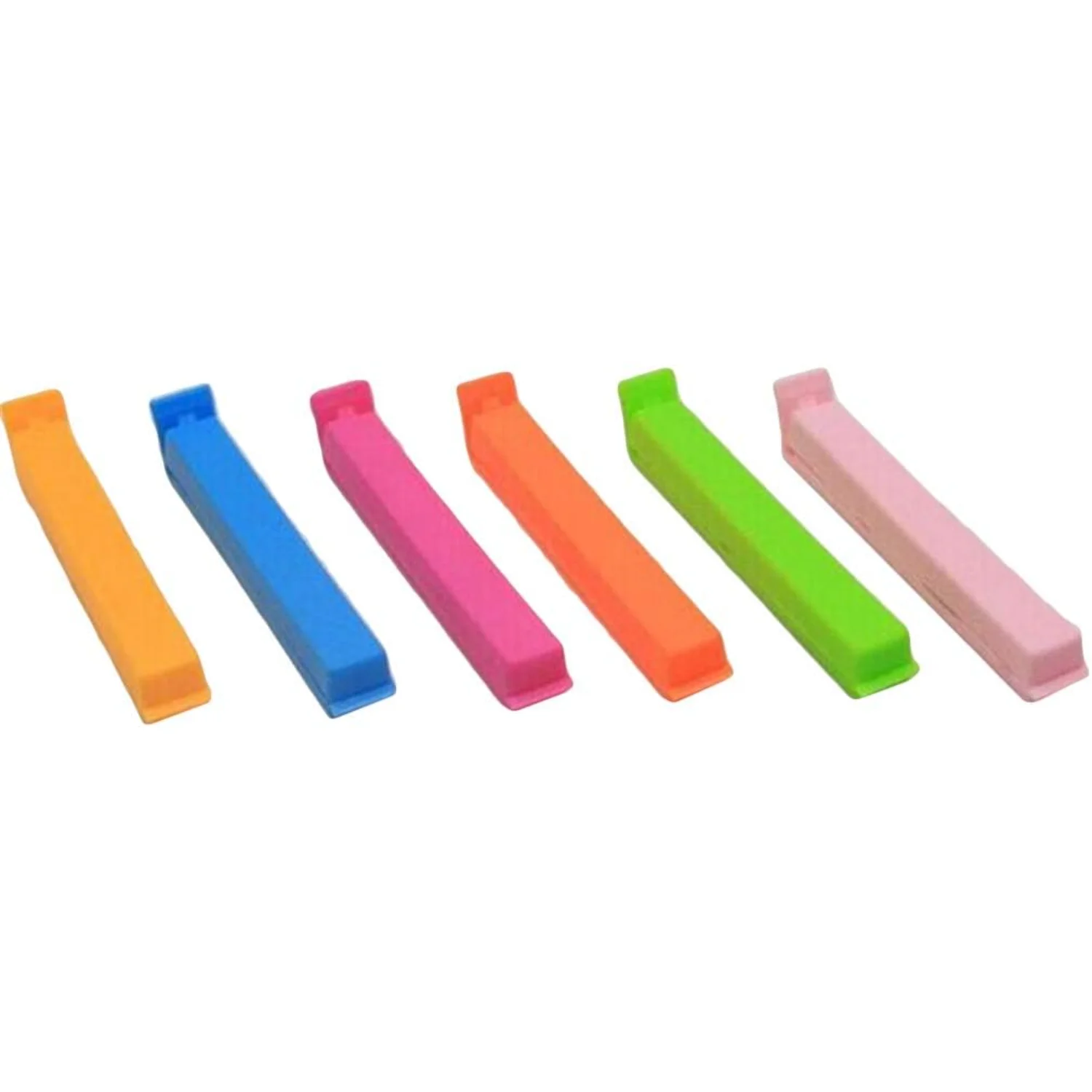 6 Pcs Food Sealing Clips  Closure Bag  for Chip Bags  Food  Bags