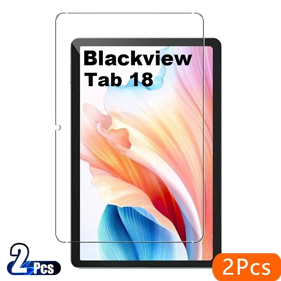 

2 шт. для Blackview Tab 18, защитная пленка из закаленного стекла, 12-дюймовый планшет, защита от царапин, HD прозрачная защитная пленка