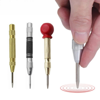 Tool CarpenterAutomatic Center Punch Kerner Woodworking Metal Puncher Steel Hole Self Pin Mark Spring Loaded Dent Marker Hand