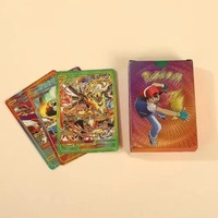 55Pcs Pokemones Gold Foil Card One Piecees Cards VSTAR VMAX EX GX Cards English French German Spanish Children Gift