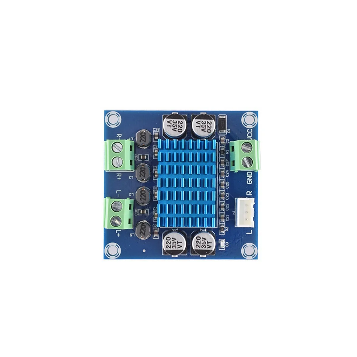 TPA3110 30W+30W 2.0 Channel Digital Stereo Audio Power Amplifier Board DC 8-26V 3A C6-001 XH-A232 with Terminal