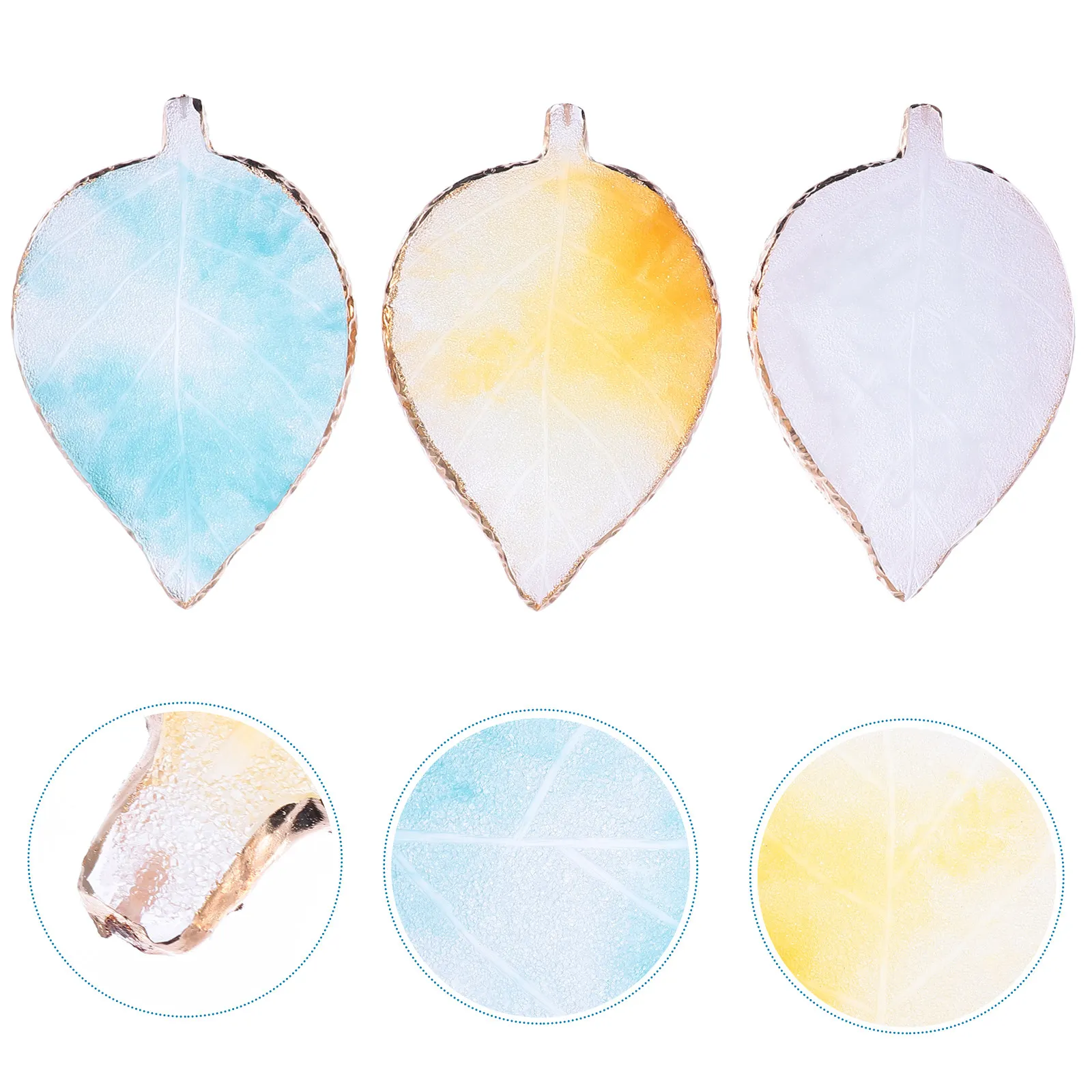 

3Pcs Nail Color Mixing Plate Easy Apply Creative Nail Art Pallet for DIY Manicure Painting Salon Hair Dressing Makeup Area
