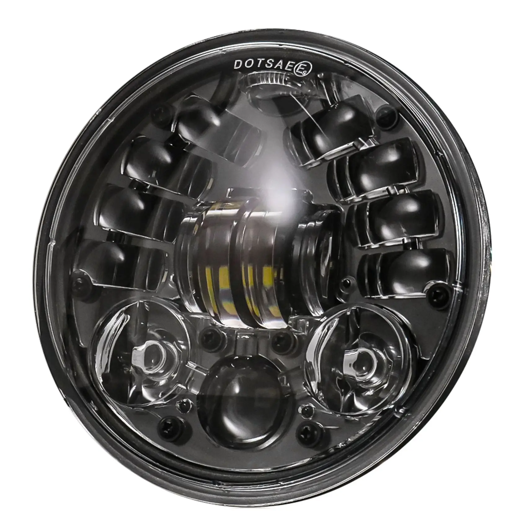 Universal 5.75 Inch LED Headlight 5 3/4 inch LED DRL Hi/Lo 36W Beam Motorcycle Turn Light Daytime Running Headlamp