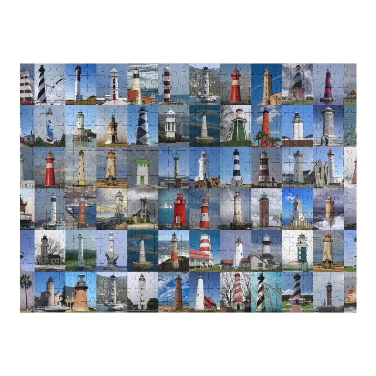

Lighthouses Jigsaw Puzzle Children Personalized Gift Puzzle