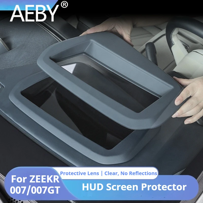 

AEBY For ZEEKR 007/007GT 2024 2025 Car HUD Display Protector Cover Anti Glare Anti Scratch Dustproof Screen Protective Film