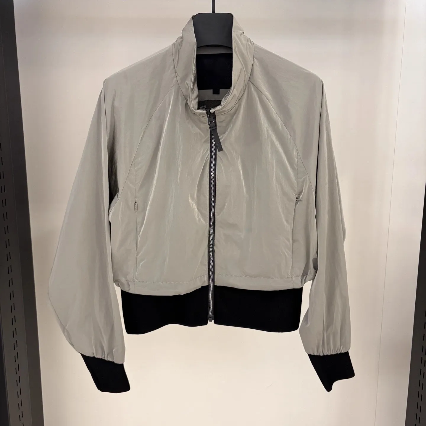 2026 Autumn New Women Golf Jacket Spliced Stand Collar  Long Sleeve Coat Windproof Casual Sports Outdoor Ladies Golf Outerwear