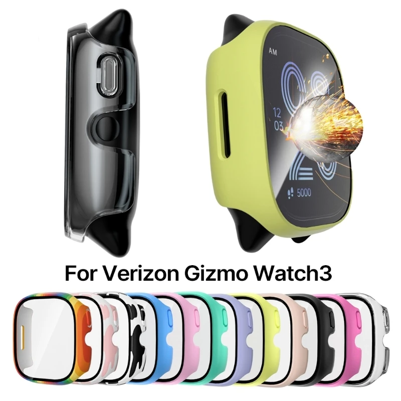 Screen Protector Housing for Watch 3 PC Case+Tempered Glass Film Onepiece Cover