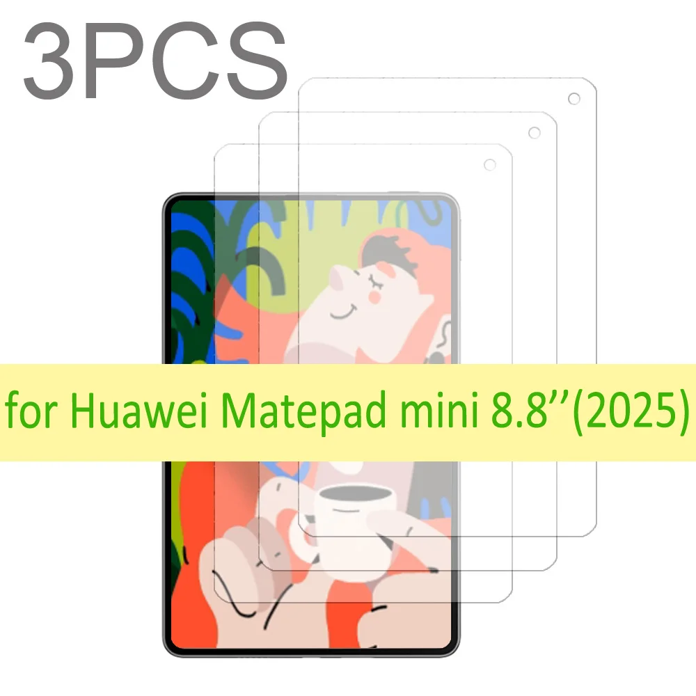 

3-pack for Huawei matepad mini 8.8-inch Tempered glass screen protector 2025 protective film HD clear