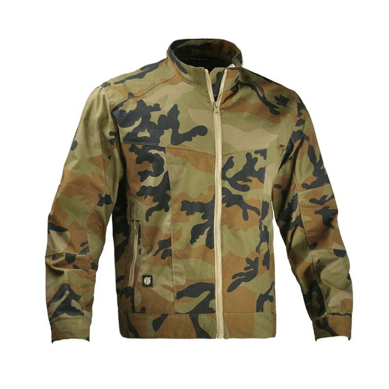 Ropa militar para hombre, chaquetas tácticas informales con cremallera, piloto del ejército, chaqueta Bomber, Airsoft, Camping, prendas de vestir exteriores masculinas